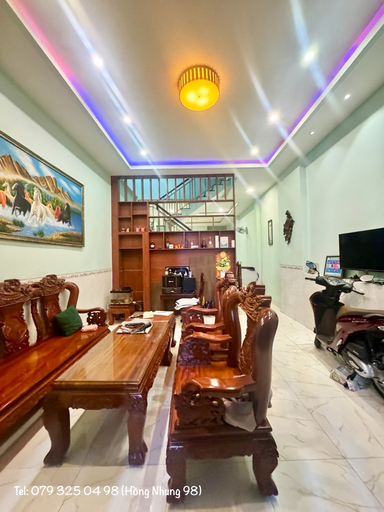 🏘Nhà 2 tầng - hẻm bê tông ÔTÔ 8m, đường Thạnh Xuân 38, ngang 4.7m nở hậu, khu dân trí, 95m2, 5.2 tỉ - Ảnh chính